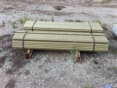 Butzke High Tensile Electric Fiberglass Fence Posts 