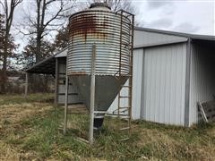 6’ 2-Ring Feed Bin 