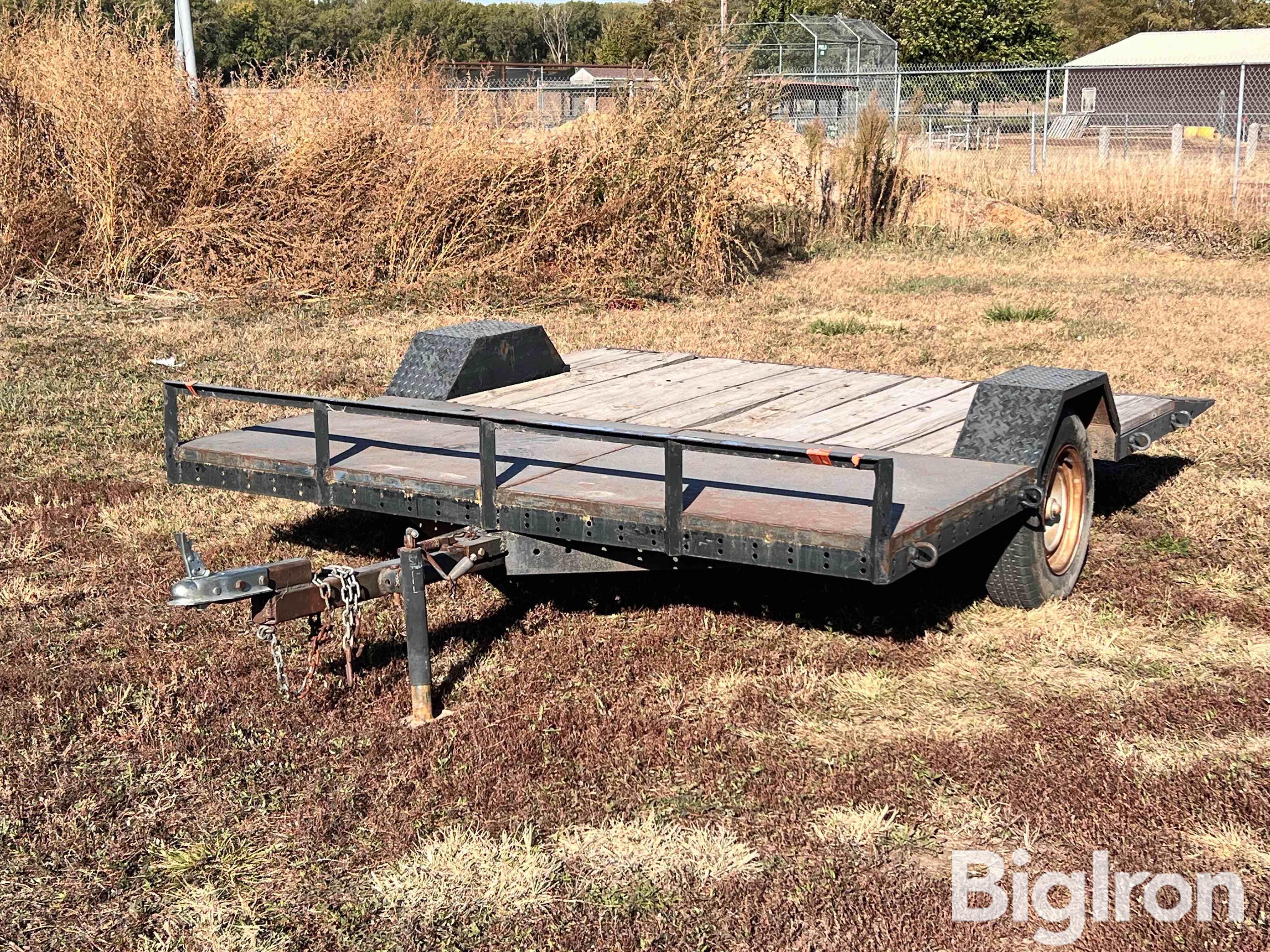 Shop Built S/A Tilt Bed Utility Trailer 