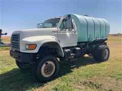 1998 Ford F800 4x4 Tanker Truck 