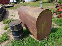 265 Gallon Fuel Oil Barrel & 30 Gallon Barrel 