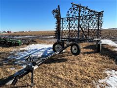 Ogden 30' Folding Chain Harrow 