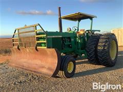 1970 John Deere 4520 2WD Tractor W/Blade 