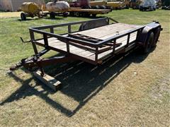 1994 May T/A Flatbed Trailer 