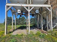 Drive Under Grain Bin Support Structure 