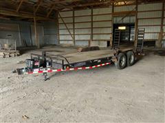 2015 Load Trail T/A Flatbed Trailer 