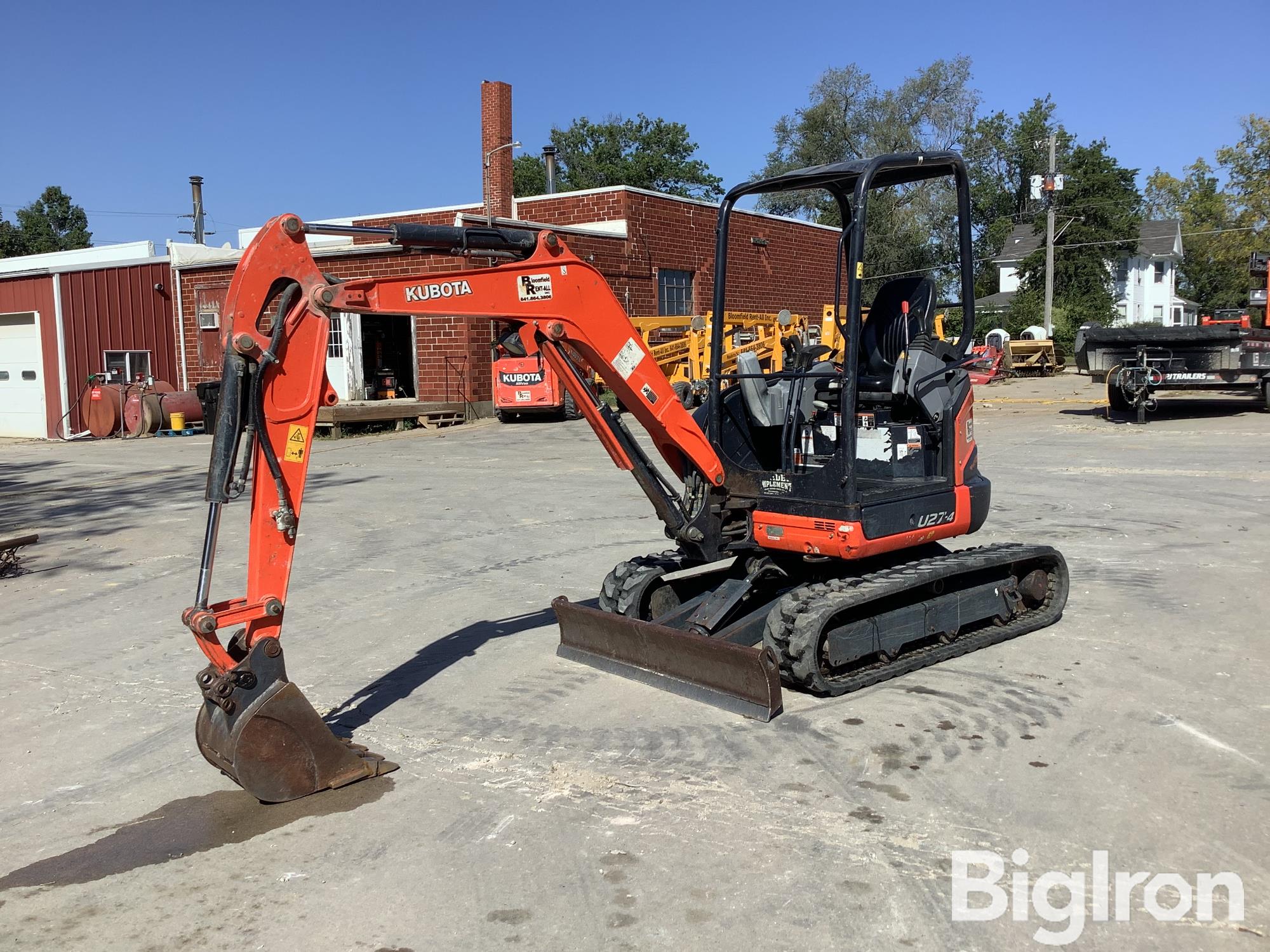 2018 Kubota U27-4 Mini Excavator 