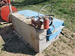 Fuel Transfer Tank & Electric Pump 