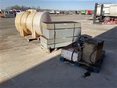 Poly/Fuel Tanks & Steel Floor Grates 