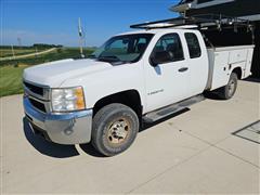 2008 Chevrolet Silverado 2500 HD 4x4 Extended Cab Utility Truck 