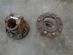 Clamp On Tractor Axle Dual Hubs 