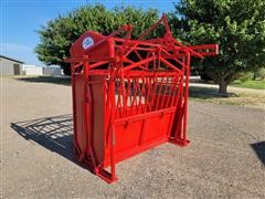 Manual Cattle Squeeze Chute 