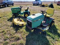 John Deere 175 & 185 Riding Lawn Mowers 