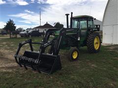 1973 John Deere 4430 2WD Tractor W/Grapple Loader 