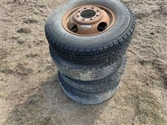 Cooper LT215/85R16 Tires And Rims 