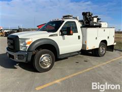 2014 Ford F450 XL Super Duty 4x4 Lubrication Service Truck 