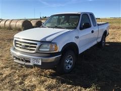 2001 Ford F150XL 4x4 Extended Cab Pickup 