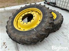 Michelin 380/85R34 Tires On John Deere/Titan Rims 