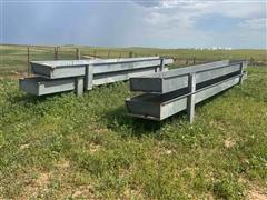 Galvanized Steel Feed Bunks 