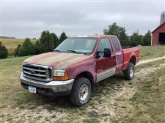 1999 Ford F250 Super Duty 4x4 Extended Cab Pickup 