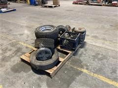 Tires W/Rims & Casters 