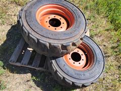 Bobcat Skid Loader Rims & Tires 