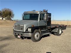 1995 Freightliner FL70 S/A Flatbed Truck 