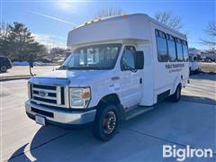 2008 Ford E450 Super Duty 2WD Accessible Shuttle Bus W/Chair Lift 