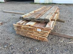 1" X 8" X 10' Cedar Lumber 