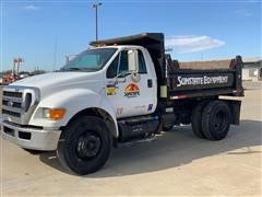 2011 Ford F750 S/A Dump Truck 
