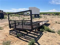 Homemade Steel Spray Tank Bed 