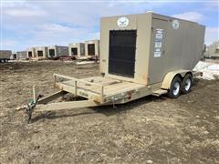 2005 Moser D11L T/A TCE Trailer Mounted 200KW Generator 