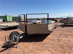 2008 Voyager S/A Snowmobile Trailer 