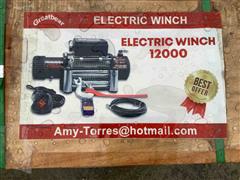 2023 Greatbear 12000 Electric Winch W/Remote 