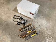Sears Craftsman Electric Drill & Metal Box 