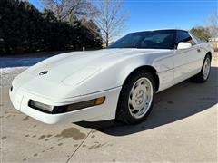 1991 Chevrolet Corvette 2 Door Coupe Sports Car 