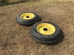 John Deere 4630 Front Wheels W/ 7.50-18 Tires 