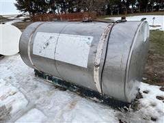 600-Gallon Stainless Steel Fuel Tank 