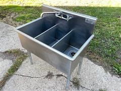 Advance Tabco Stainless Steel Sink 