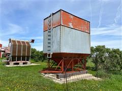 Portable Grain Holding Bin 