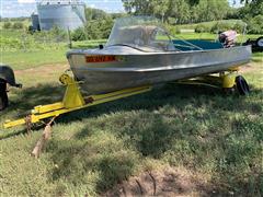 1958 Aluminum Boat 