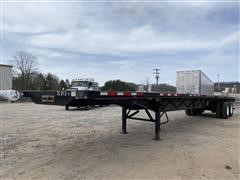 2020 Transcraft 554 S T/A Flatbed Trailer 