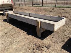 Wood Feed Bunk 