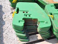 John Deere Suitcase Weights (BID PER UNIT) 