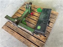 John Deere Toolbox & 3-pt Mount Ball Hitch 