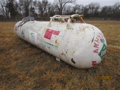 1000 Gal NH3 Tank 