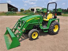 2013 John Deere 3720 Compact Utility Tractor W/Loader 