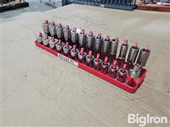 Blue-Pt 3/8 Drive Standard Socket Set 