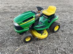 2010 John Deere LA105 Riding Lawn Mower Tractor 