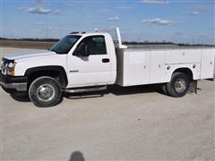 2006 Chevrolet Silverado 3500 2WD Utility Truck 